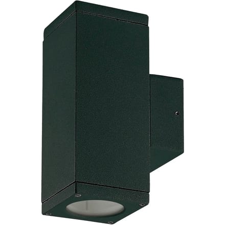 Wandlamp Dopo lighting Cub Square IP54 GU10 Up-down