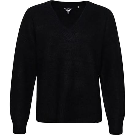 Superdry - Oversized trui met V-hals - Dames - Sweaters