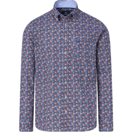 Campbell Casual overhemd met lange mouwen