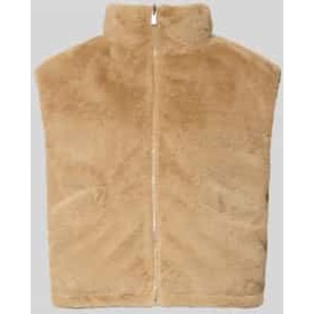 Relaxed fit gilet van imitatiebont, model 'Vaari'
