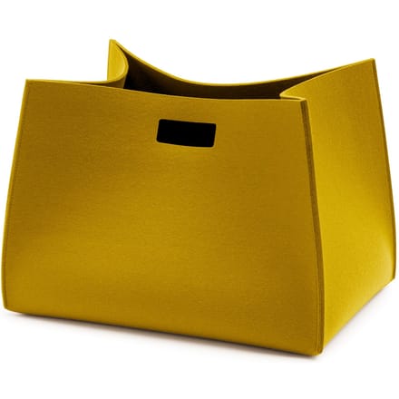 Hey-Sign Tall Box Rechthoekige Opbergmand - Mustard