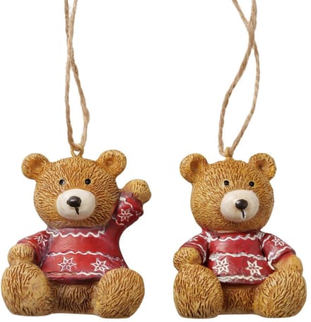 Boltze Home Kersthanger Beer 5x4,5x6cm