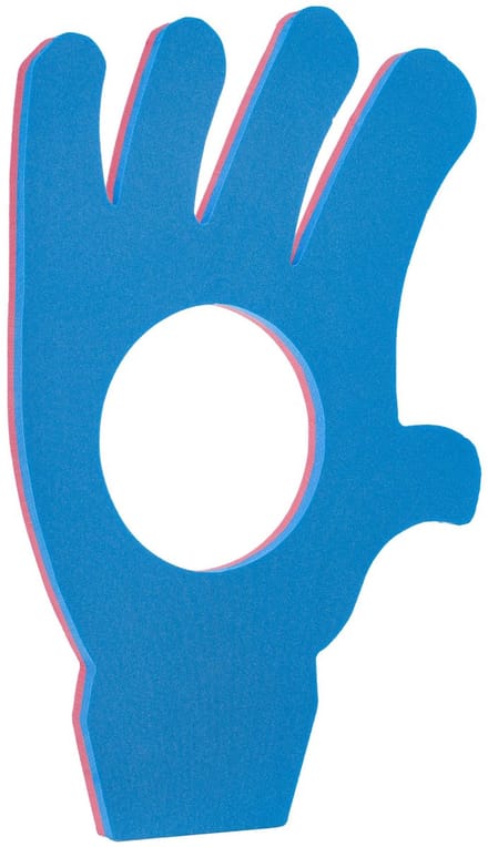 Softee Hand Reversible Drijvende Mat Blauw