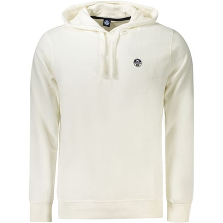 North Sails Witte Katoenen Heren Hoodie