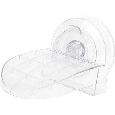 Douche Voetsteun voor Been Scheren met Zuignap Antislip Douche Voetpedaal voor Badkamer Wit wit