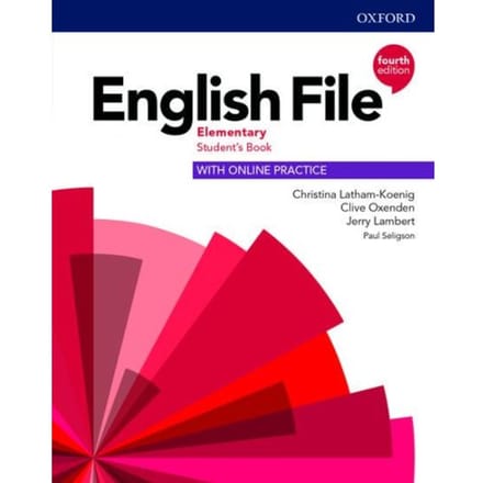 English File: Elementary. Student's Book With Online Practice - English File 4th Edition - Christina Latham-Koenig