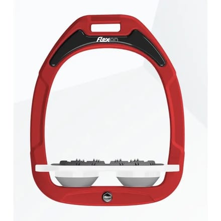 Plat Ultra Grip Steunroest Rood/Wit/Grijs Flex-On Green Composite