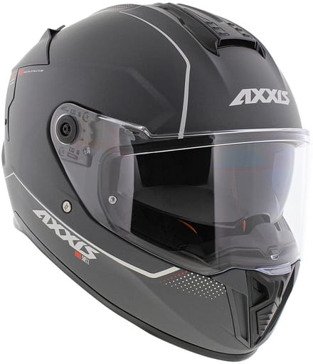 Axxis Hawk SV Integraal helm solid mat titanium