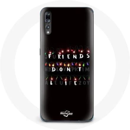 Coque pour Huawei P20 Pro Stranger Things Affiche Friends Don't Lie Joyeux noël