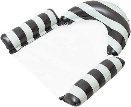 Zwembad Lounger - Drijvend Bed - Ontspannen Drijven - Ergonomisch Ontwerp - 111 x 107 cm - Wit