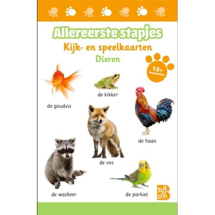 Kijk- En Speelkaarten Dieren