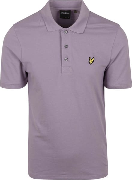 Lyle and Scott Polo Dusk Purple - Maat M - Heren