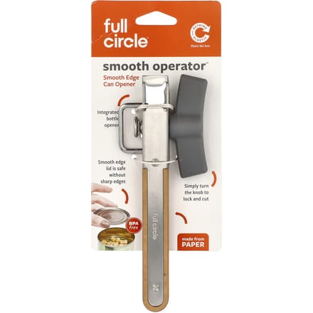 Smoothoperator™, Zachte Rand Blikopener, 1 Stuk gray