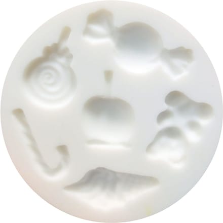 Siliconen gietvorm mini "Snoepjes"