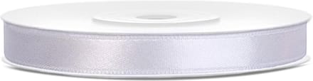 3 rollen satijn lint wit 6 mm x 25 m - lint - satijn - hobby - diy - naaien - wit
