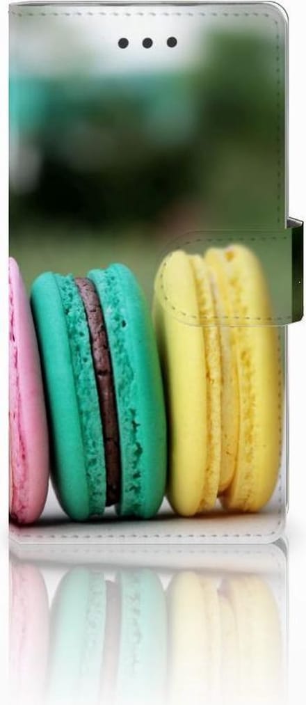 Huawei Ascend P8 Lite Book Cover Macarons