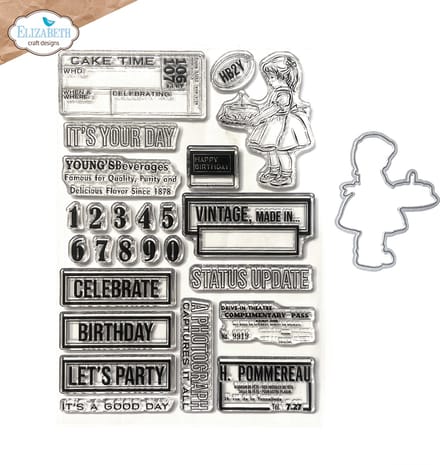 ECD Celebrations 2 stamp and die set