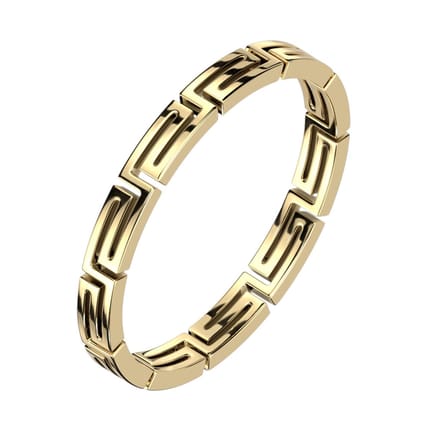 Maze - Ring Heren - Ring Goud Dames - Gouden Ringen - Dames Ring - Ring Mannen - Mannen Ring