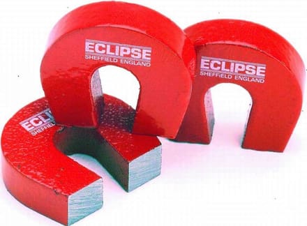 Eclipse, E803, Zakmagneet 27x35x15.9mm trekkr.4.0kg Alnico C-vormig