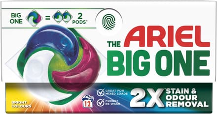 Ariel 4in1 Wasmiddel Pods The Big One Color 12 stuks