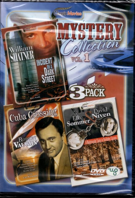 Mystery Collection 1 - 3pack - Incident on a Dark Street & Cuba Crossing & A Nightingale Sang in Berkeley Square