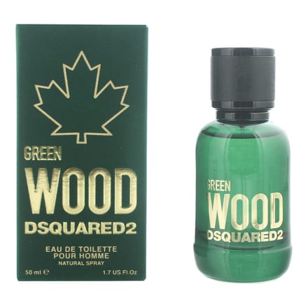 Eau de Toilette - GREEN WOOD - Voor Mannen - 50 ml - Verstuiver - Fris Parfum