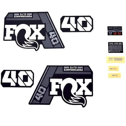 Stickers Fox Factory 2018, 40, P-Se