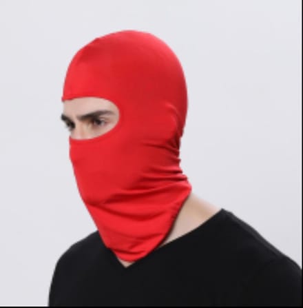 Bivakmuts motor / Motormuts / Muts motor / Balaclava / Skimuts Rood