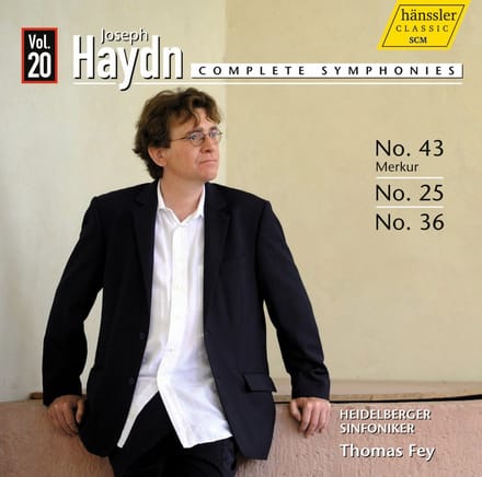Heidelberger Sinfoniker, Thomas Fey - Haydn: Symphonies 43, 25, 36 (CD)