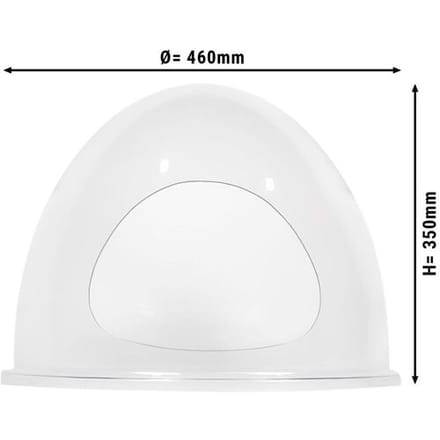 GGM Gastro Deckel aus Plexiglas für Eierwärmer - transparent