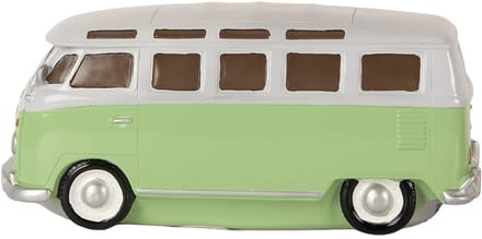 Clayre & Eef Tafellamp Bus 24x10x11 cm Groen Kunststof