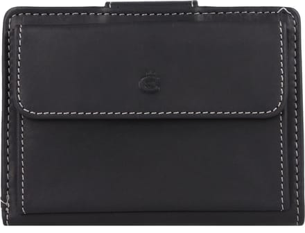 Esquire Dallas Portemonnee RFID Leer 12,5 cm - Jongens - Horizontaal - schwarz