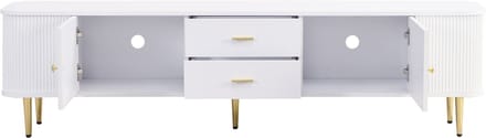 Wit Mdf Tv Meubel 170 34 45cm Woonkamer