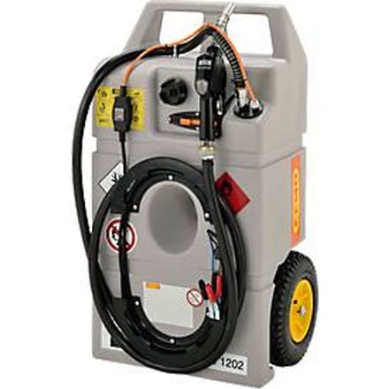 Mobiele tankinstallatie Diesel-trolley, 100 l, Elektrische pomp 12V, slang 3 m
