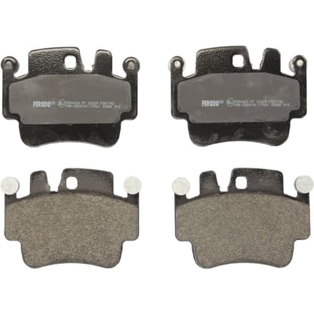 Remblokset FERODO FDB1742, voorkant, achter