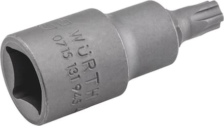 Wurth - 1/2 inch TX-IPR dopsleutel - 1/2 inch dopsleutel TX IPR Aansluiting TX40 Soort aandrijving Binnenvierkant