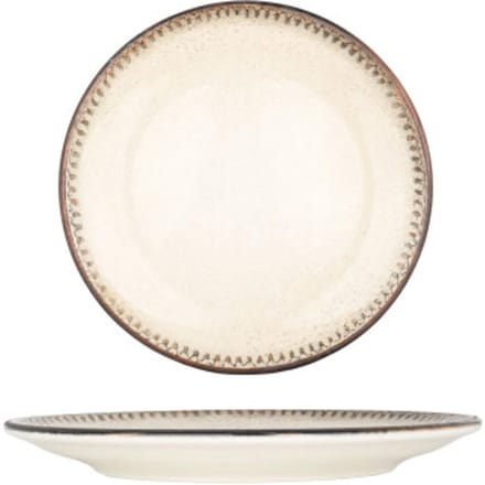Bonna Dessertbord - Cortado - Porselein - 19 cm - set van 6