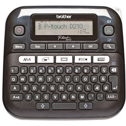 Brother PT-D210 labelprinter Thermo transfer 180 x 180 DPI 20 mm/sec QWERTY