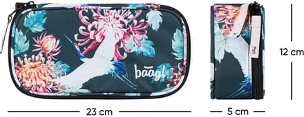 Baagl School Etui Birds
