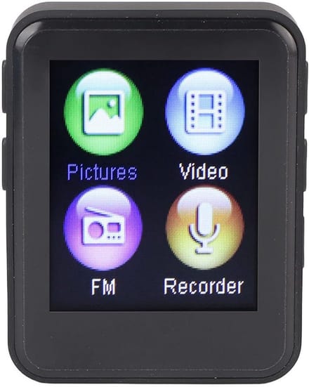 Draagbare MP3-speler met Bluetooth 5.0 en Aanraakscherm