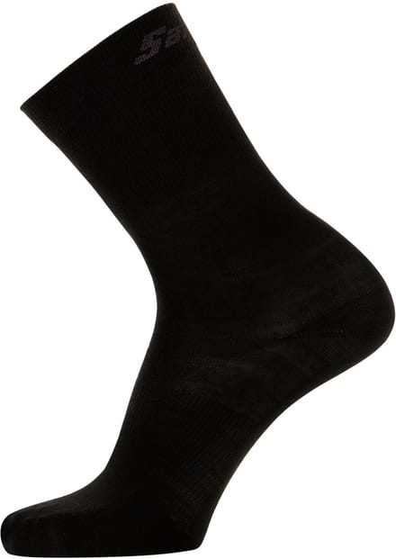 Santini Fietssokken winter Zwart Unisex - Wool High Profile Wool Socks Black - M/L