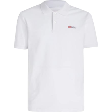 Diesel T-Smith-Div wit poloshirt