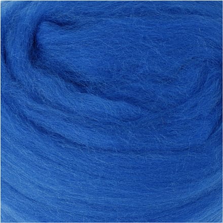 Merino Wol, dikte 21 my, kobalt blauw, 100 gr/ 1 doos