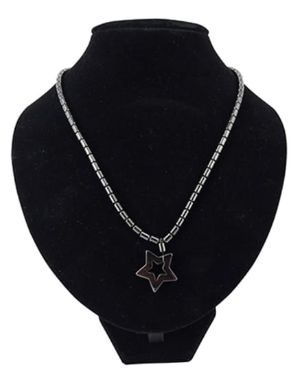 Hematiet ketting ster