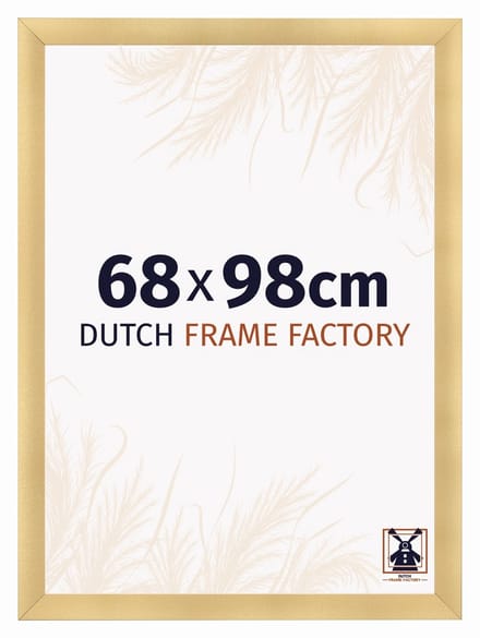Fotolijst 68x98 cm - MDF - Goud Mat - Praag