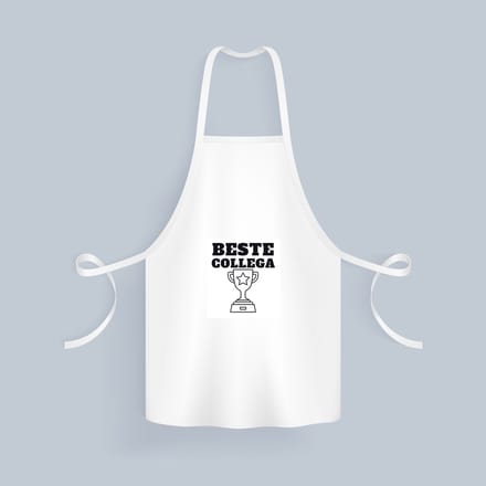 Akyol - beste collega Keukenschort - Beste collega - teamgenoot - cadeau - 82 bij 71 cm
