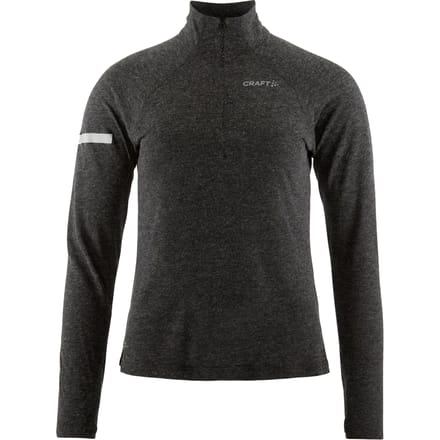 CRAFT ADV SUBZ WOOL LS TEE 3 - Running top - Zwart - Dames - Maat XL