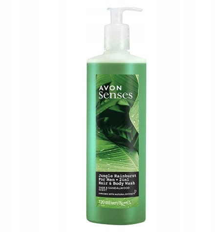 Avon Jungle Rainburst - Douchegel - 720ml - Verfrissende Geur - Recyclebare Verpakking