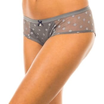 Culotte slip in semi-transparant chiffon 1387903422 vrouw