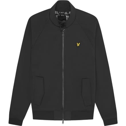 Lyle & Scott merkembleem Gunmetal grijs softshell jack